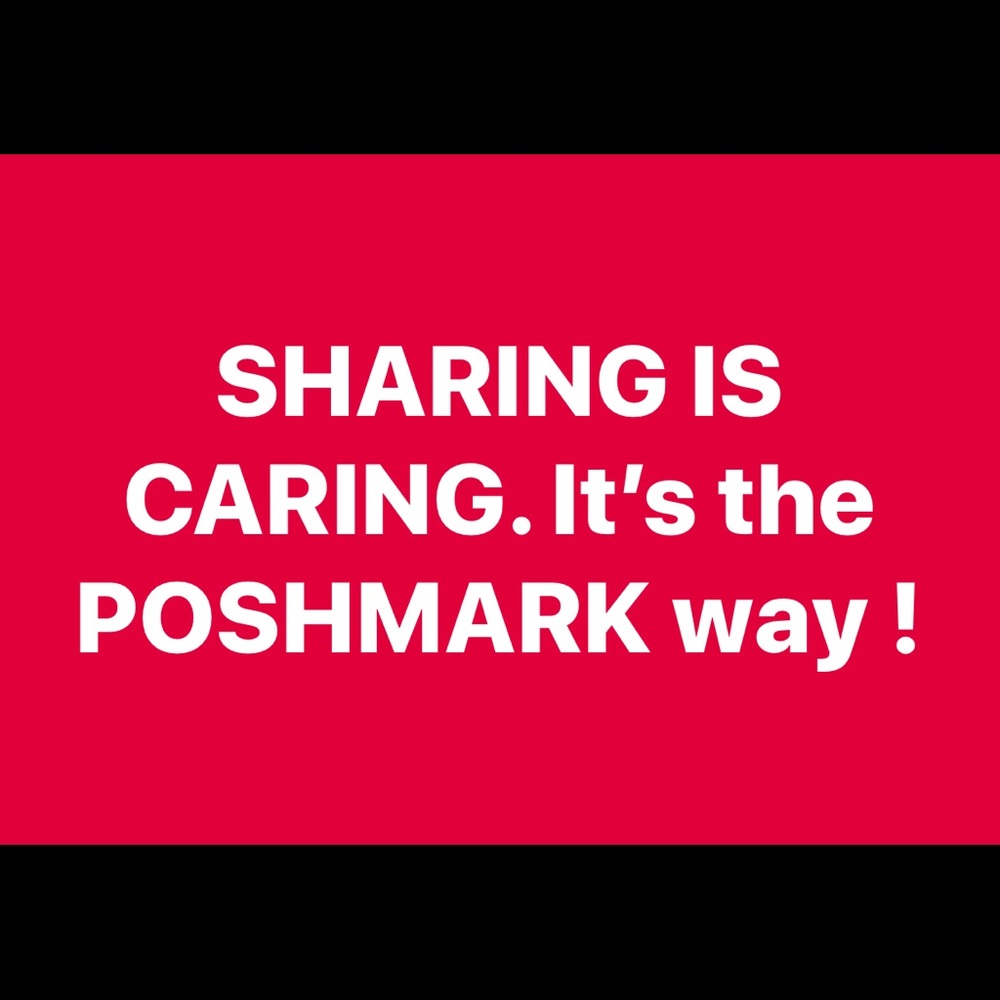SHARING IS CARING.